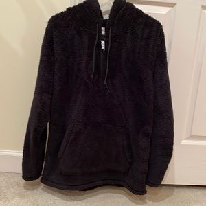 PINK warm fuzzy jacket. Size M.